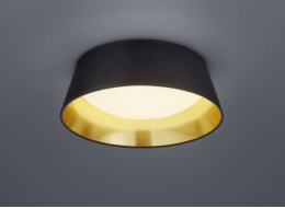 Stropní lampa trio materiál Tkanina Černá trio RL Ponts LED R62871279