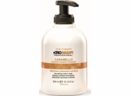 Inebrya Ice Cream Kromask Profesionální karamello vlasy maska ??blondýna nebo s karamelem 300 ml.