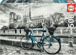 EducA Puzzle 500 Elements Bike poblíž Notre Dame