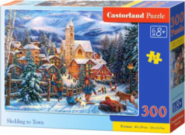 Castorland Puzzle Sáňkování do města 300 dílků (215821) Castorland Puzzle Sáňkování do města 300 dílků (215821)