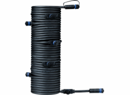 Paulmann venkovní nástěnné svítidlo Plug & Shine propojovací kabel IP68 15m 1in-7out černý plast