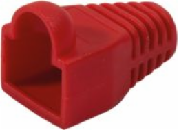 Kryty konektorů LogiLink RJ45, červené, 100 ks. (MP0010)