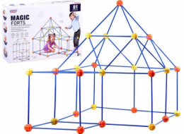 Jokomisiada Stavební bloky BIG STRAWS trubky 81 kusů ZA3873