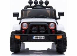 Auto Jeep BRD-7588 White 4x4 na baterie Lean Sport