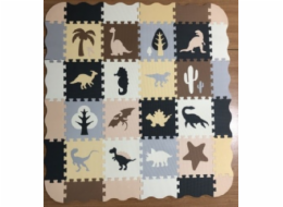 Kontextová pěnová puzzle rohož/ playpen 36el dinosaurs