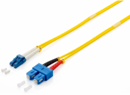 Vybavit LC Fiber Optic Patchcord - SC Singlemode Duplex OS2, 10m (254336)