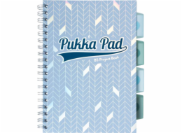 Projektová kniha PUKKA PAD B5/200 KR. Glee Light Blue (3 PC)