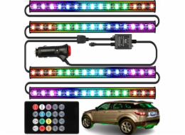 LED páska retoo osvětlení 12 LED pro automobilové pásky pásky