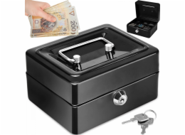 Velký peněžní pouzdro sejf bialon xxl metal -black