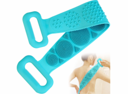 Silikonový kartáč Retoo s ručníkem na koupel s hydromasem