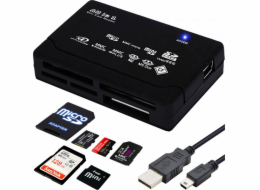 Retoo Reader Micro SD USB USB-C SDHC CF SM paměťová čtečka paměti