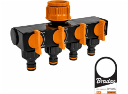 Bradas Black Line 4-Way Garden Distributor s Bradas 8214 ventily