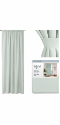 Ameliahome ameliahome opona Oxford Pliat Silver 140x250