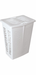 Branq Laundry Basket Zebra 42L White (BRA000130)
