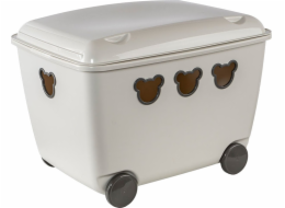 Branq Toy Container 55L Industryq Teddy White