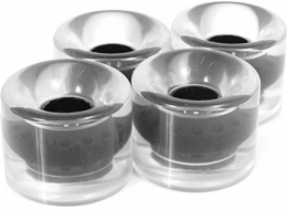 SMJ Sport Wheels for Flashcards 59x46 mm Semi -Transparent Black