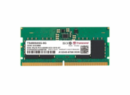 Transcend JetRAM - DDR5 - modul - 8 GB - SO-DIMM 262 pinů - 4800 MHz / PC5-38400 - CL40 - 1.1 V - bez vyrovnávací paměti - on-die ECC