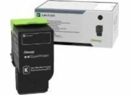 Toner Lexmark 78C0U10 Černý originál (78C0U10)