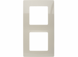 Legrand Niloe double frame cream 665012