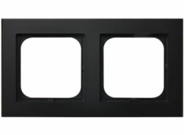 Ospel Sonata dvojitý rám, kovově černá (R-2R/33)