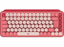 Logitech Pop Keys Keyboard Keys Coral IT (920-010727)