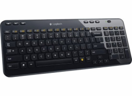Logitech K360 Klávesnice Wireless Black Us (920-003080)