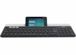 Logitech K780 Multi-Device - Klávesnice - bezdrátový - Bluetooth, 2.4 GHz - britská - bílá