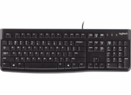 Klávesnice Logitech K120 Wired Black DE (920-002504)