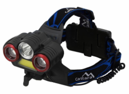 LED čelovka Cattara TRIO 670lm nabíjecí