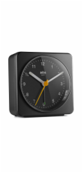 Braun BC 03 B budik analogovy černý