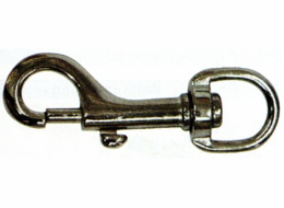 Karabina otočná 70 mm Zn s kroužkem