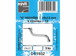 Těsnění O kroužek 19x13 k ramínku 19 mm Sam-5 ks