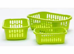 Košík TIN 34x24cm barva plast