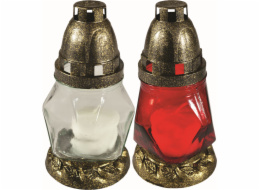 Svíčka hřbitovní 30 g/17 cm sklo