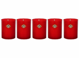 Svíčka parafín 5 ks/45 g, 6 cm