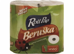 Papír toaletní 1 vrstvý Beruška