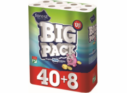 Papír toaletní 2 vrstvý Forest XXL bílý Big Pack