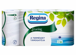 Papír toaletní 2 vrstvý Regina Ecoring 8
