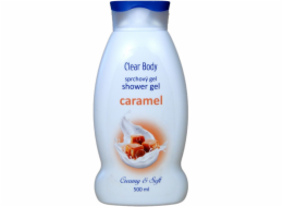 Gel sprchový 500 ml Clear Body Caramel