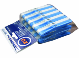 Kolíčky na prádlo 20 ks krokodýl  SUPER plast