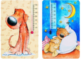 Teploměr dětský 9x4 cm