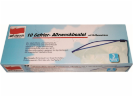 Sáček zipový s jezdcem 22x32 cm/3 l 10 ks