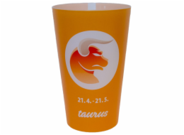 Kelímek s měrkou 0,3-0,5 l plast-Býk