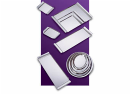 Podnos ovál 27 cm nerez