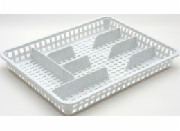 Příborník 34,5x25,5x4,5 cm plast granit