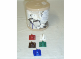 Háček&nbsp;samolepící&nbsp;malý&nbsp;čtverec&nbsp;kouřový