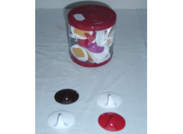 Háček samolepící ovál