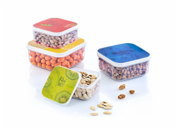 Krabička na svačinu 4 ks FRUIT