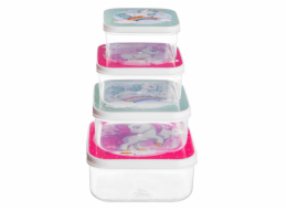 Krabička na svačinu 4 ks JEDNOROŽEC