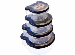 Krabička na svačinu 4 ks SOVA